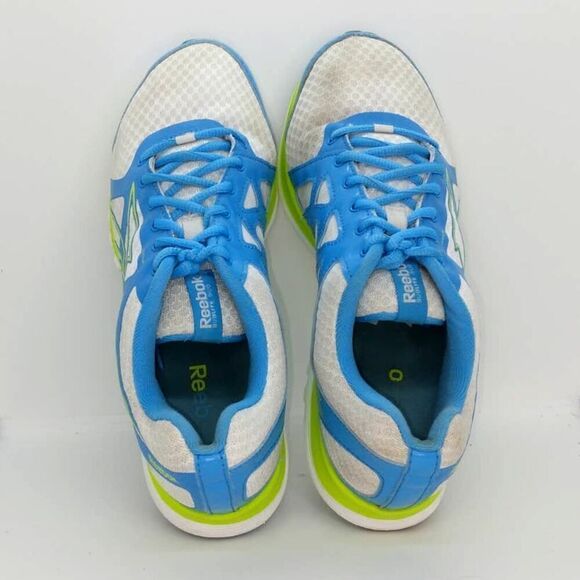Reebok Sublite Duo Women's Pre-owned White & Blue Running Sneakers - sz. 9 - Picture 3 of 6